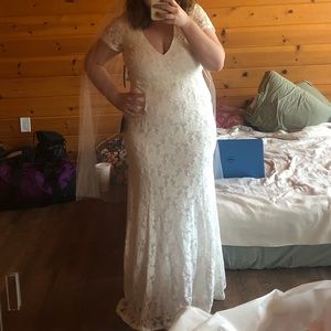 NWT Lulus Wedding Dress